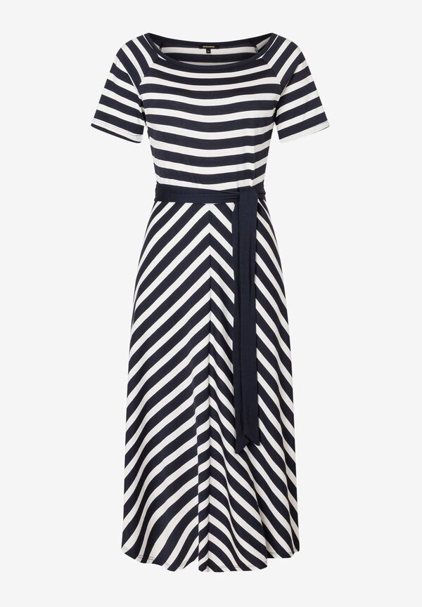 MORE&MORE Jerseykleid Jersey-Streifenkleid günstig online kaufen