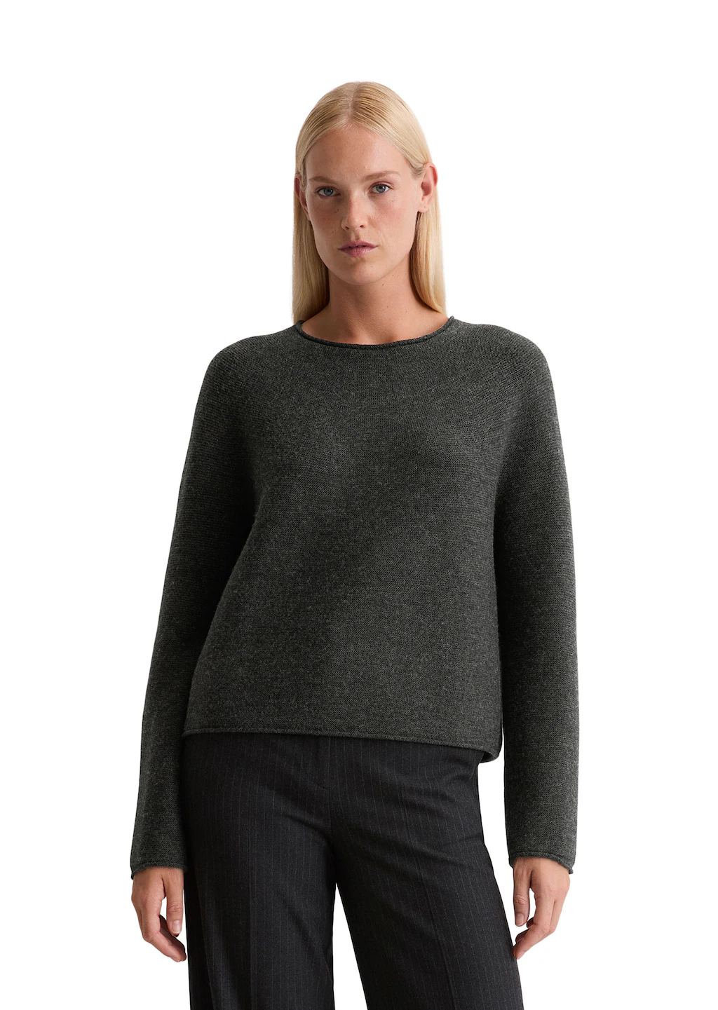 Marc OPolo Strickpullover "aus reiner Merinowolle" günstig online kaufen