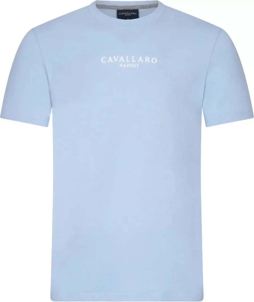 Cavallaro Mandrio T-Shirt Logo Hellblau - Größe 3XL günstig online kaufen