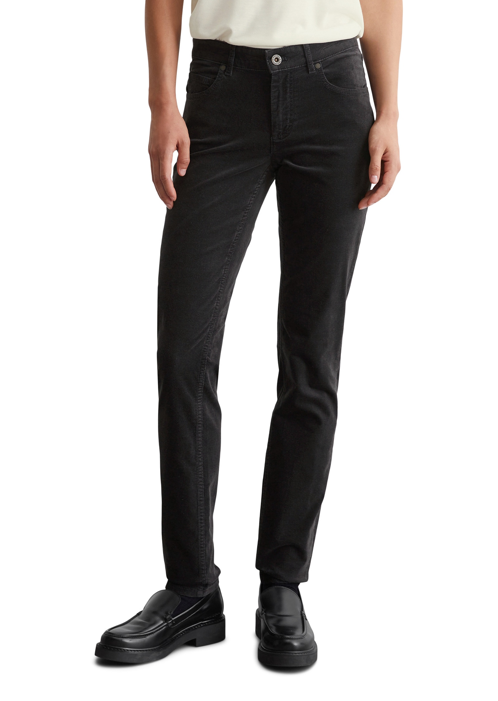 Marc OPolo 5-Pocket-Hose "aus Organic-Cotton-Viskose-Stretch" günstig online kaufen