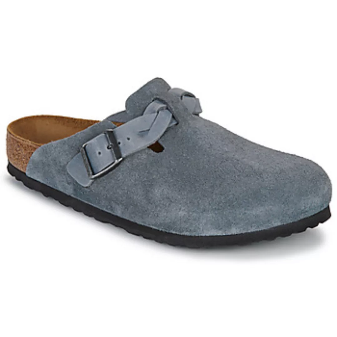 BIRKENSTOCK  Pantoffeln Boston Braided LEOI/LEVE Basalt Gray günstig online kaufen