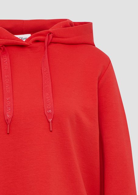 s.Oliver Sweatshirt Weiches Kapuzensweatshirt mit seitlichen Schlitzen Durc günstig online kaufen