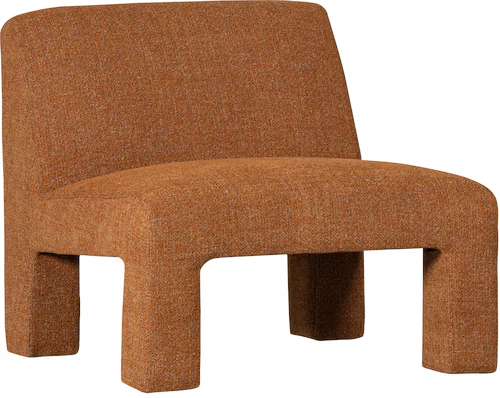 WOOOD Sessel "Lavid", gewebter Stoff, 4-Fuß-Gestell H 73 cm x B 74 cm günstig online kaufen