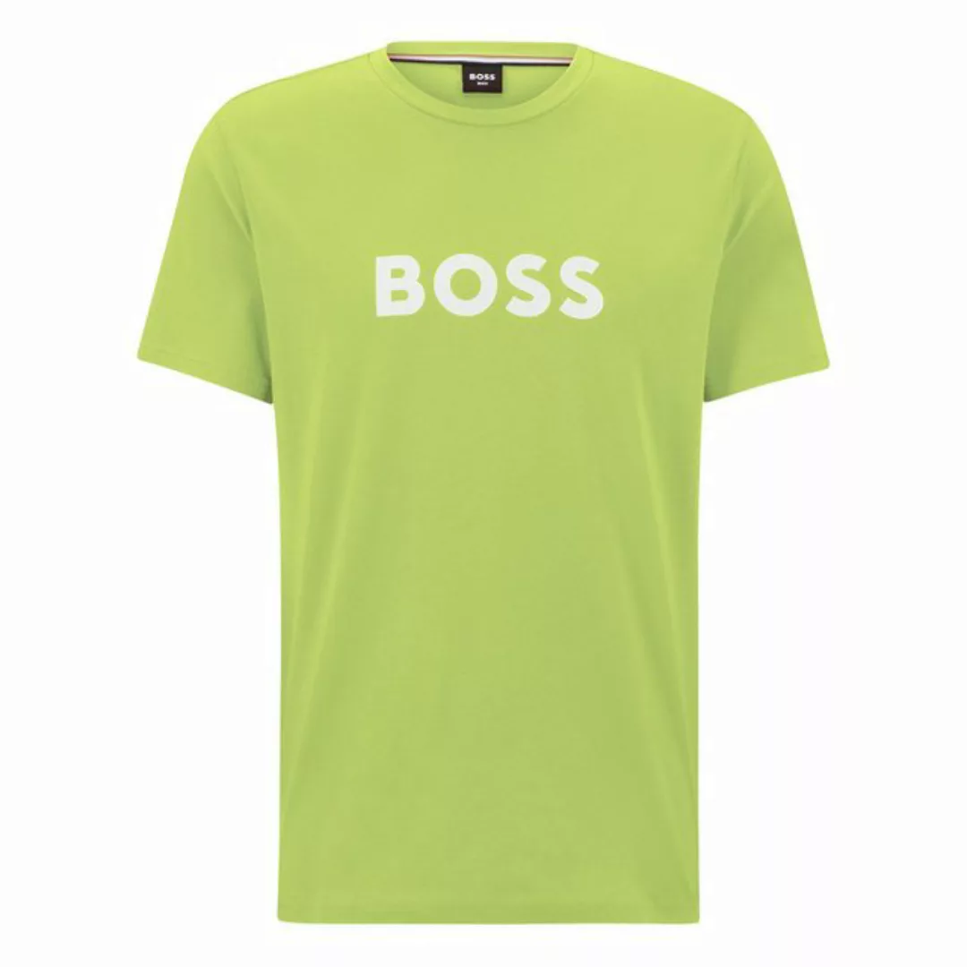 BOSS T-Shirt T-Shirt RN mit großem Markenprint auf der Brust günstig online kaufen