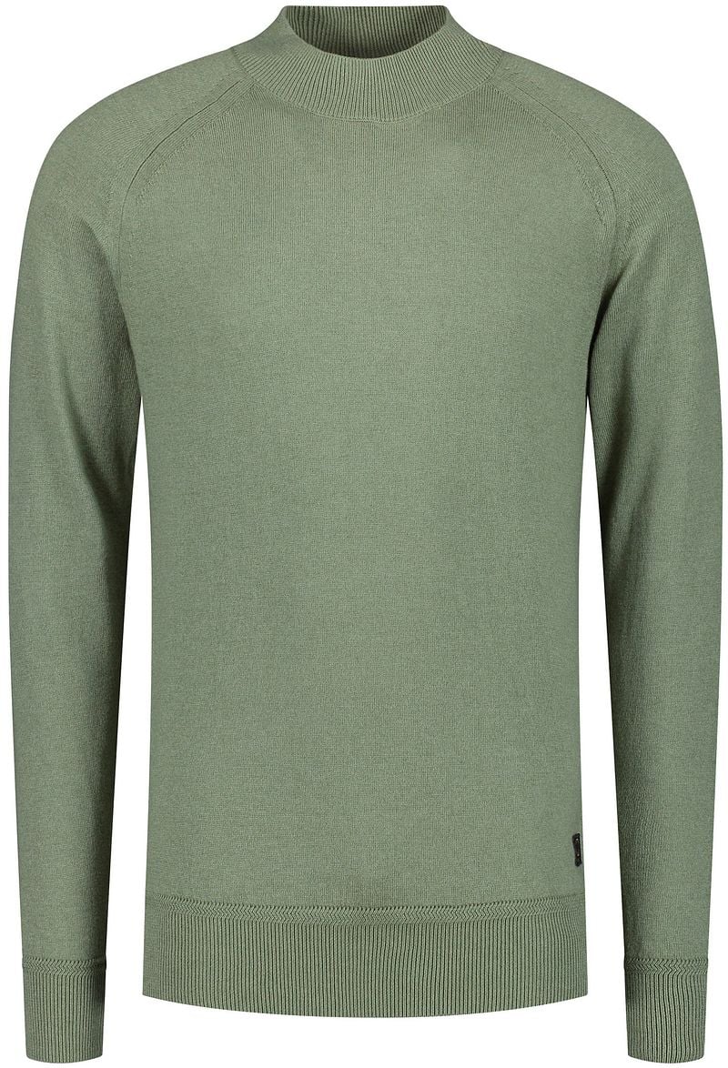 Dstrezzed Turtleneck Pullover Grün - Größe XL günstig online kaufen