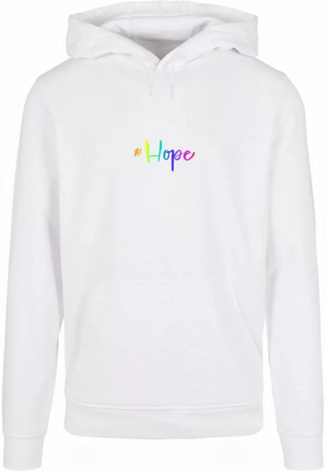 Merchcode Kapuzensweatshirt Merchcode Herren Hope Rainbow Basic Hoody (1-tl günstig online kaufen