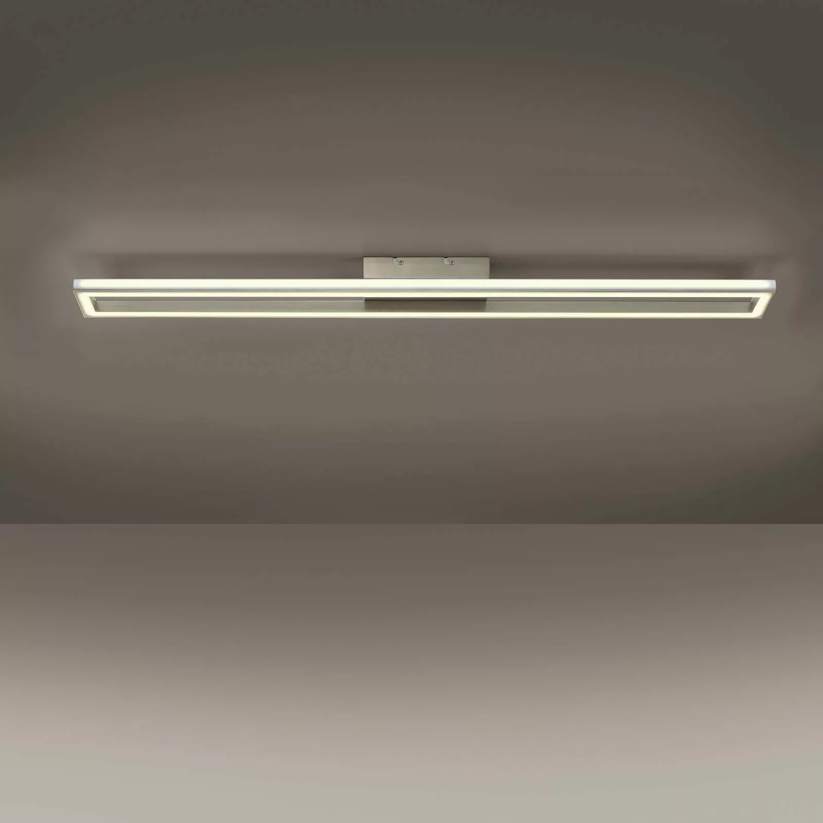 Paul Neuhaus Helix LED-Deckenlampe, rechteckig günstig online kaufen