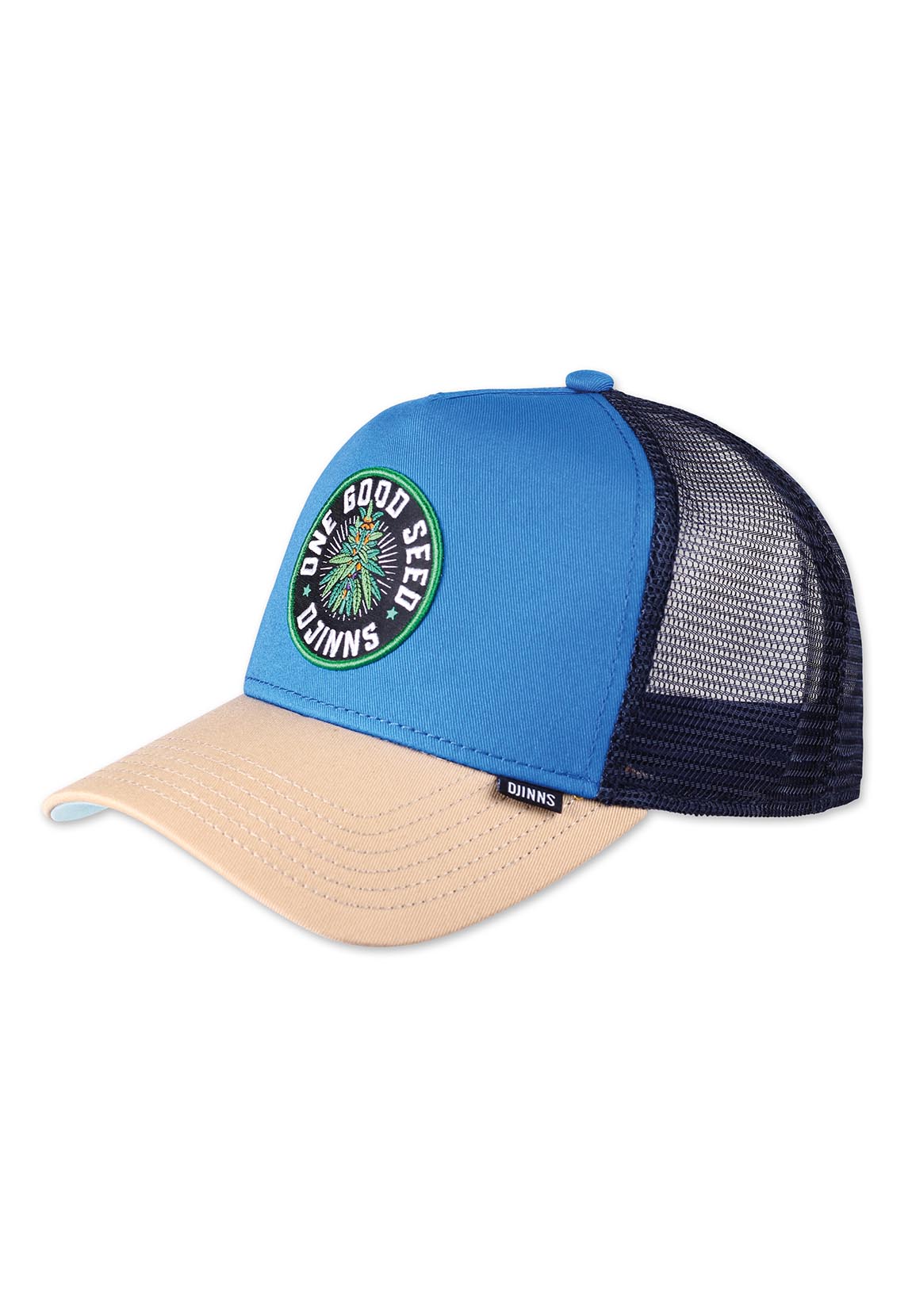 Djinns Trucker Cap HFT FOOD SEED Royal Khaki Dunkelbraun Dunkelrot günstig online kaufen