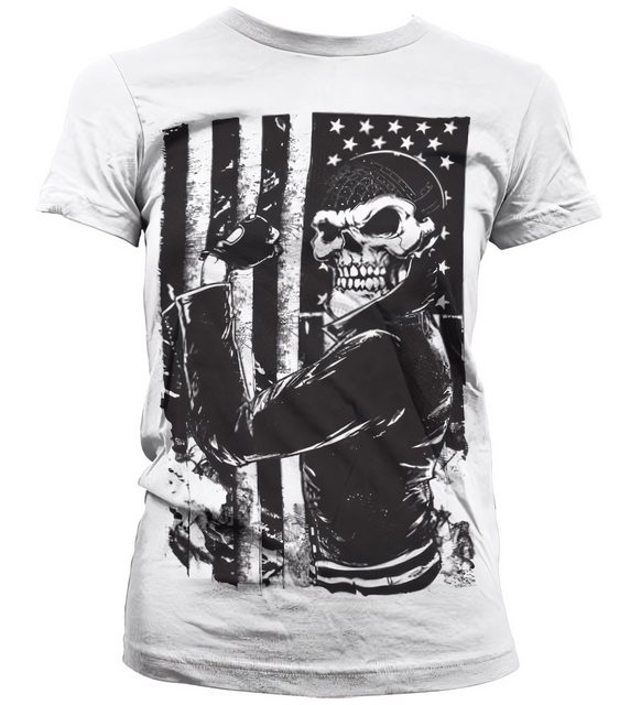 Hybris T-Shirt American Badass Girly Tee günstig online kaufen