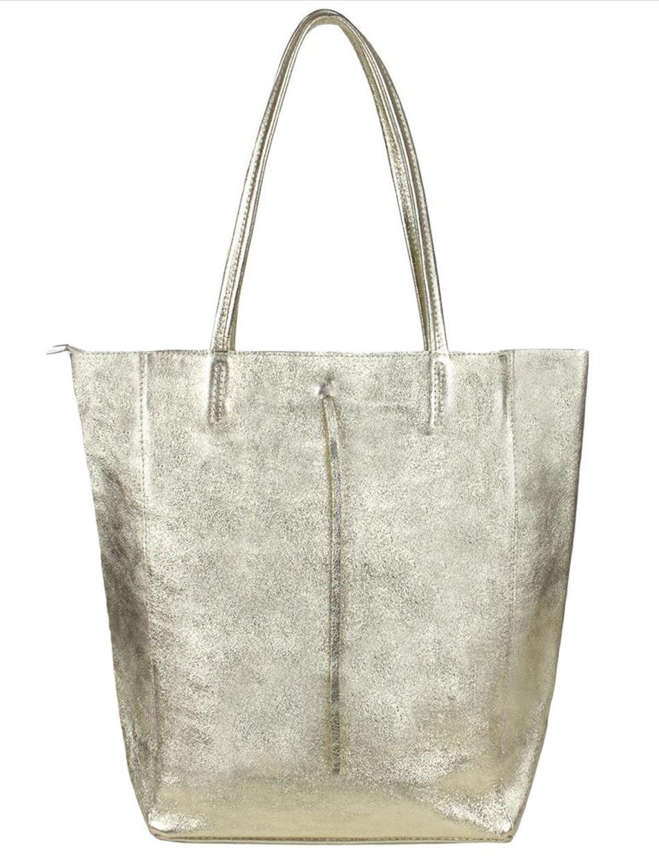 Sa-Lucca Schultertasche Damen echt Leder Shopper günstig online kaufen