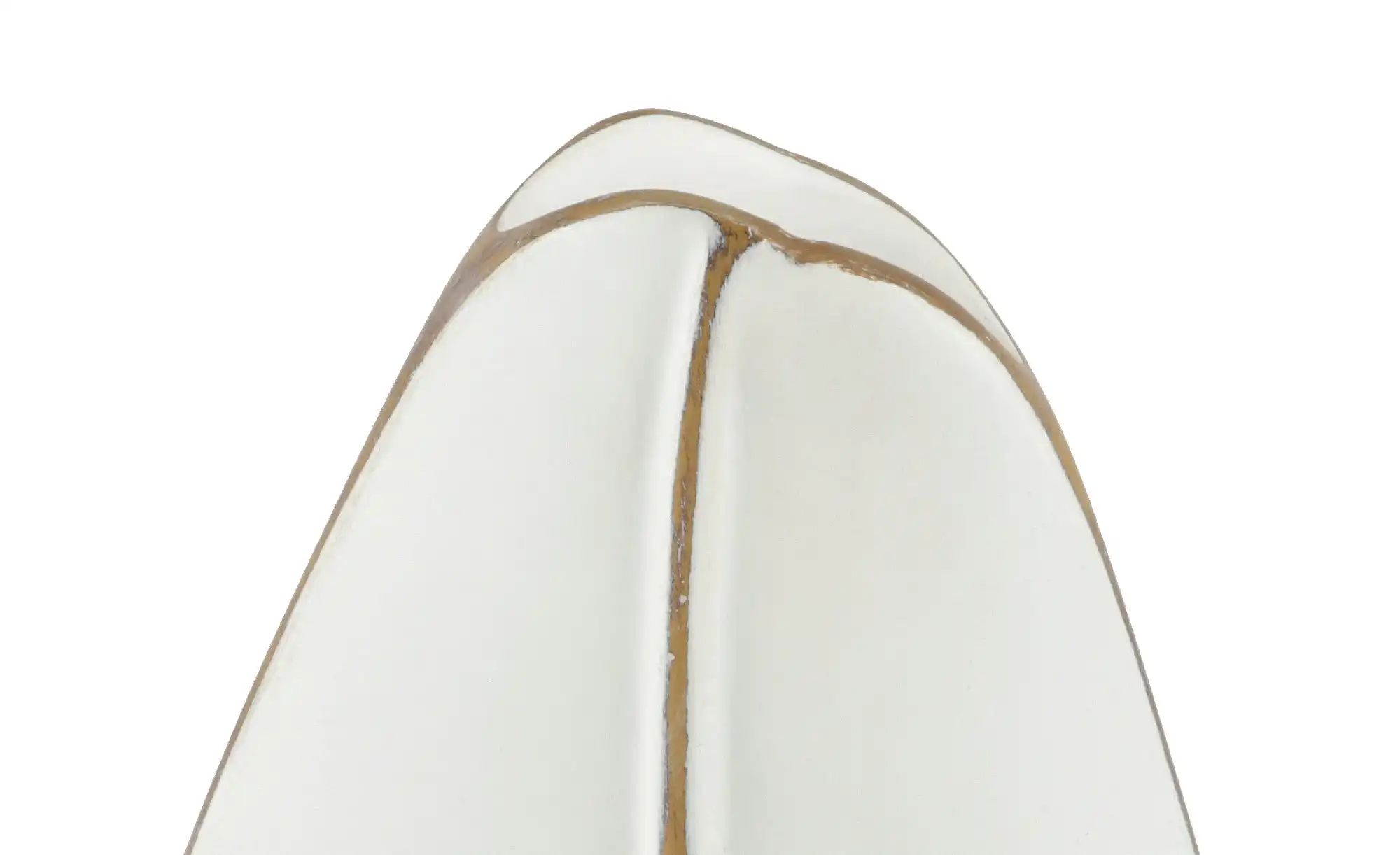 Vase - weiß - Polyresin (Kunstharz) - 13 cm - 25 cm - 5,5 cm - Sconto günstig online kaufen
