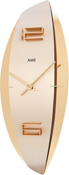 AMS Wanduhr »W9601«, Made in Germany,Holz,Wohnzimmer,Esszimmer,Küche,Arbeit günstig online kaufen