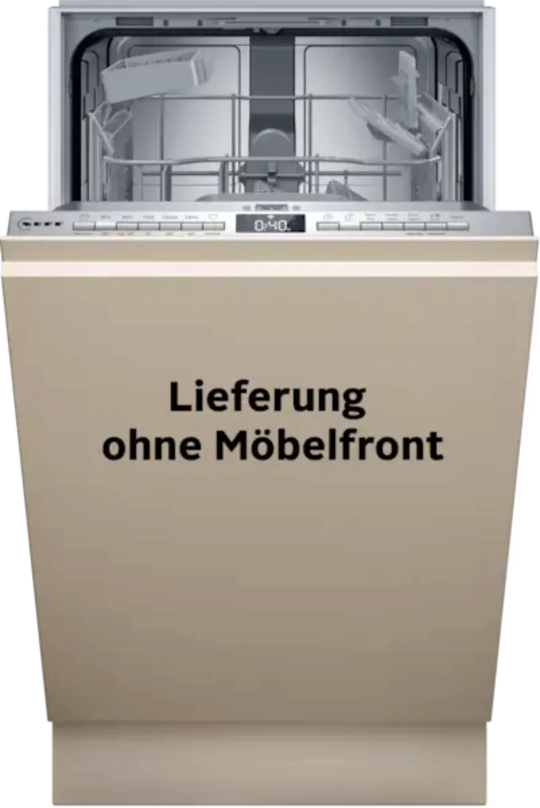 NEFF vollintegrierbarer Geschirrspüler »S853HKX20E«, 10 Maßgedecke, mit Rac günstig online kaufen