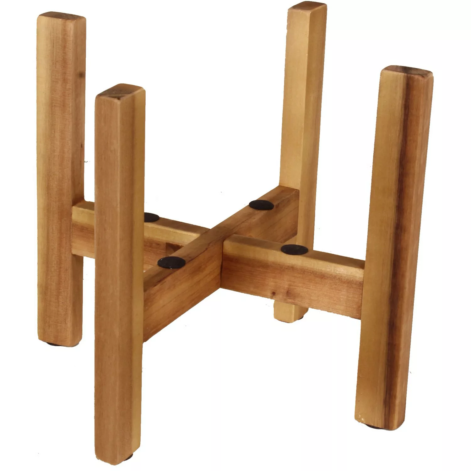 Universal Holz-Ständer 23,5 cm x 23,5 cm x 20 cm Braun günstig online kaufen