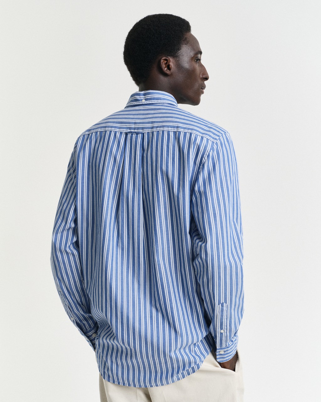 Gant Langarmhemd "REG CLASSIC POPLIN STRIPE SHIRT" günstig online kaufen