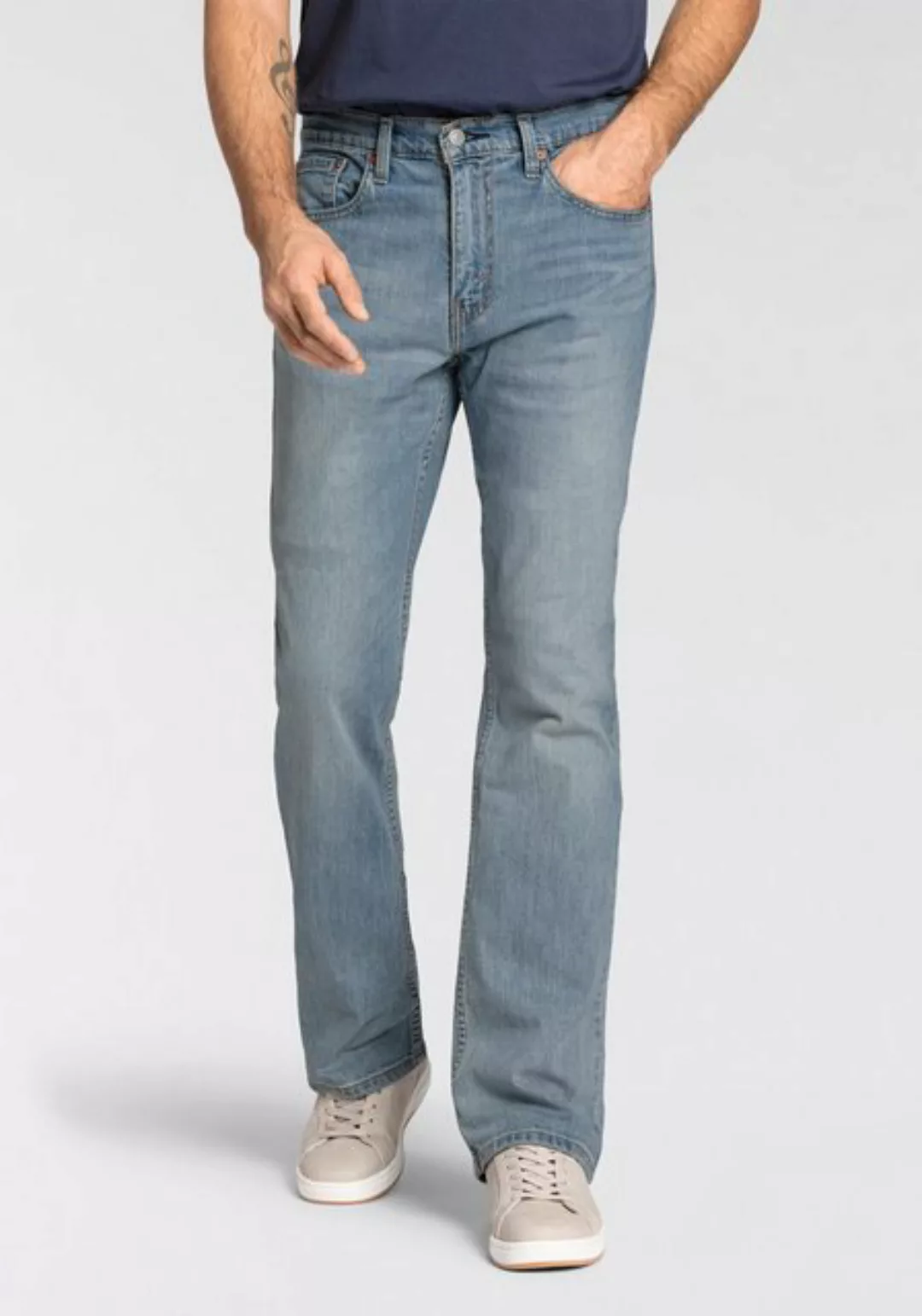 Levi's® Bootcut-Jeans 527 SLIM BOOT CUT in cleaner Waschung günstig online kaufen