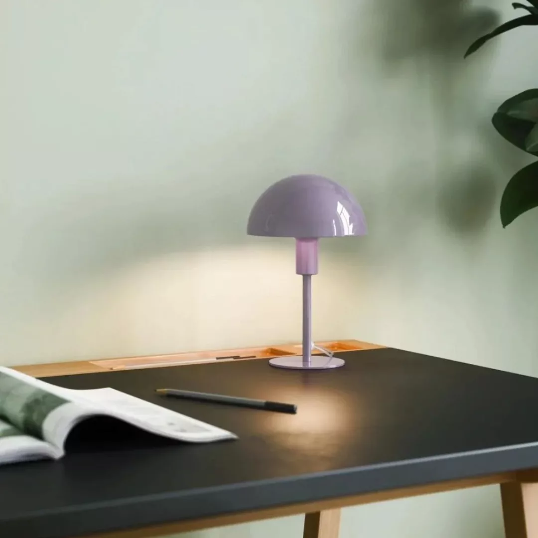 Tischleuchte Ellen Mini aus Metall, lila günstig online kaufen