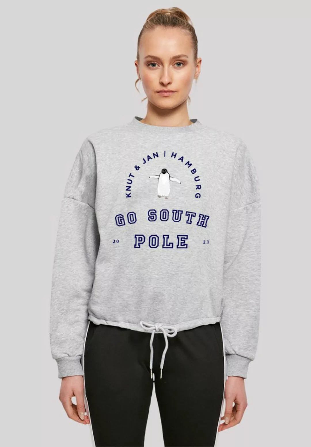 F4NT4STIC Sweatshirt Pinguin Knut & Jan Hamburg Print günstig online kaufen