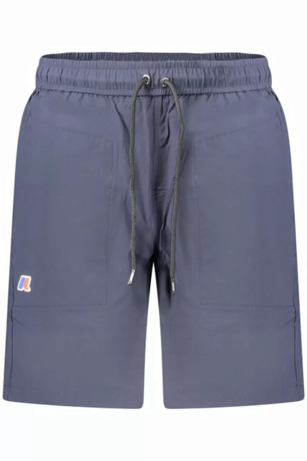 K-Way 5-Pocket-Hose Blaue Herren-Shorts mit Kordelzug und Taschen – Stilvol günstig online kaufen