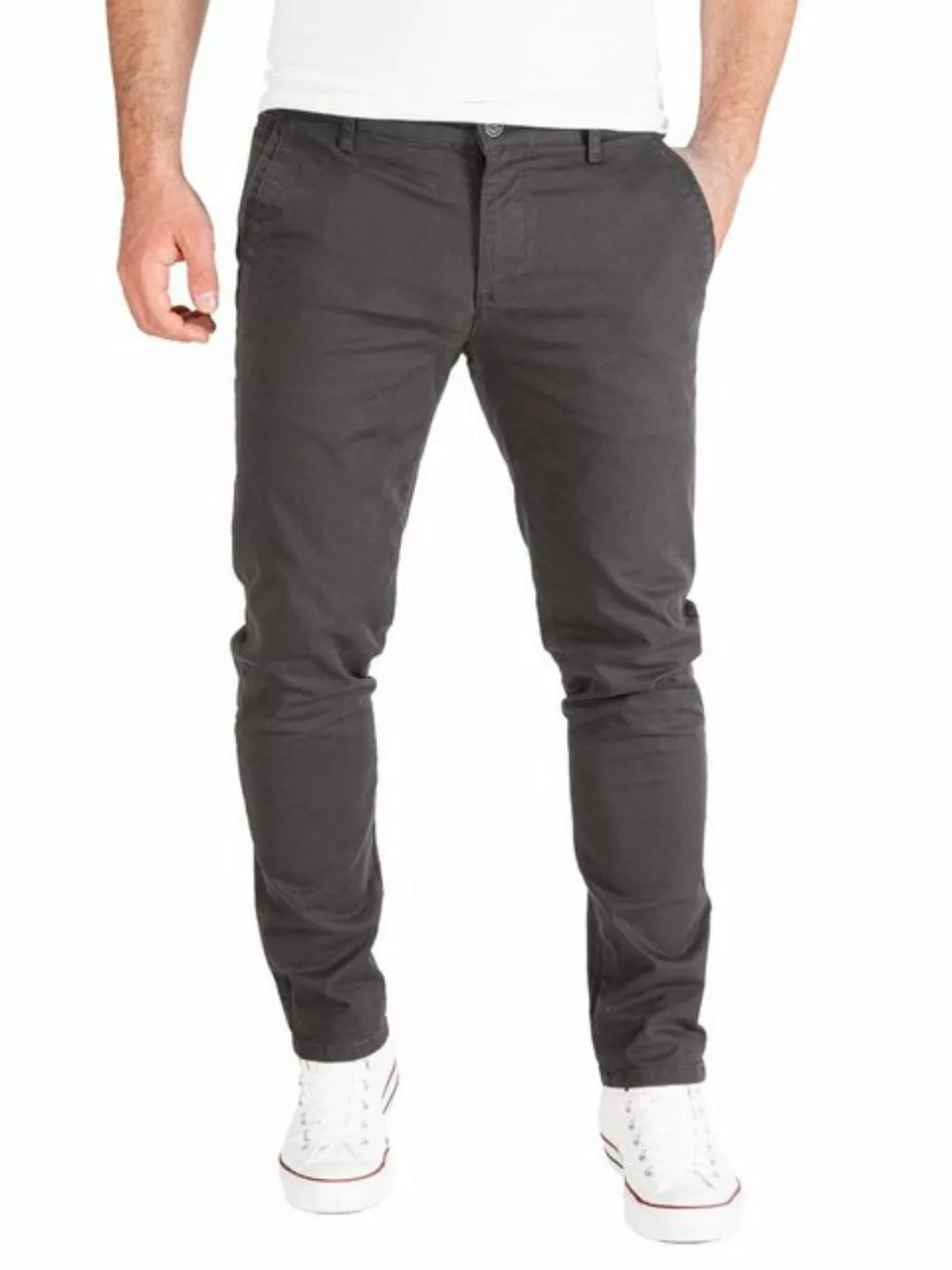 Pittman Chinohose Derrick moderne Baumwolll Chino Jeans mit Reißverschluss günstig online kaufen