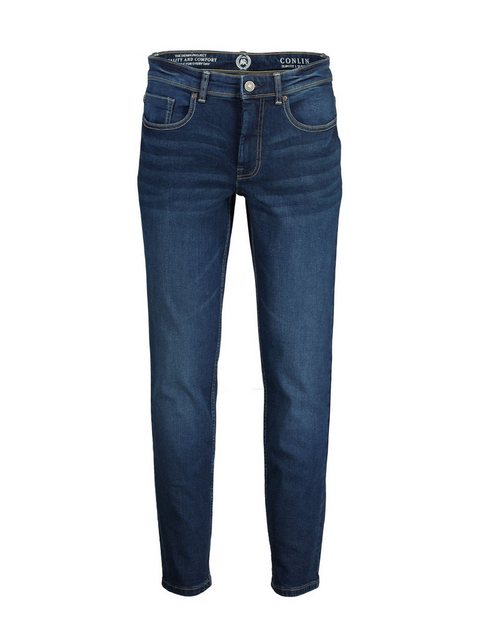 LERROS 5-Pocket-Hose LERROS CONLIN 5-Pocket Stretch-Denim, SLIM FIT, unifar günstig online kaufen