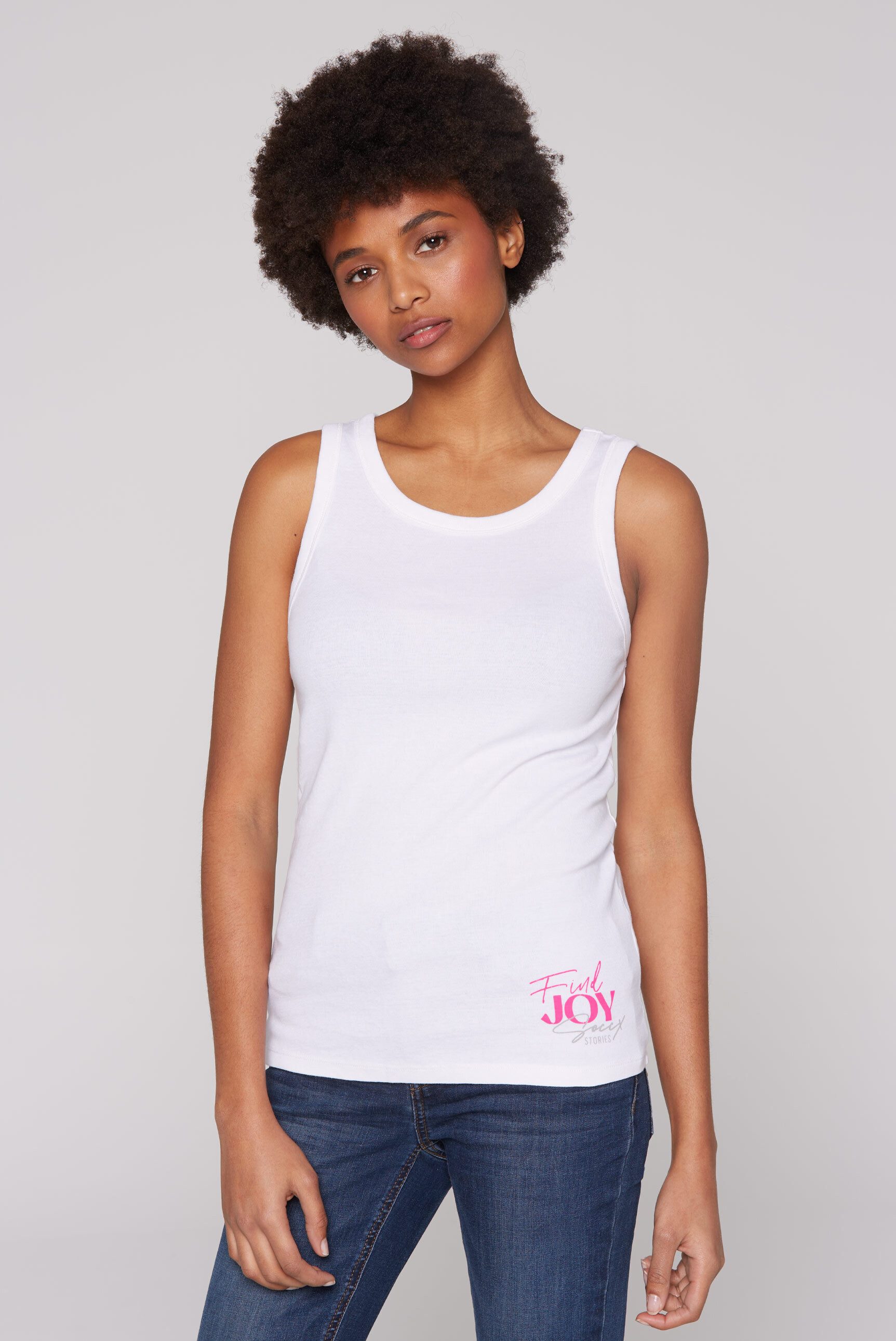SOCCX Tanktop, aus Baumwolle günstig online kaufen