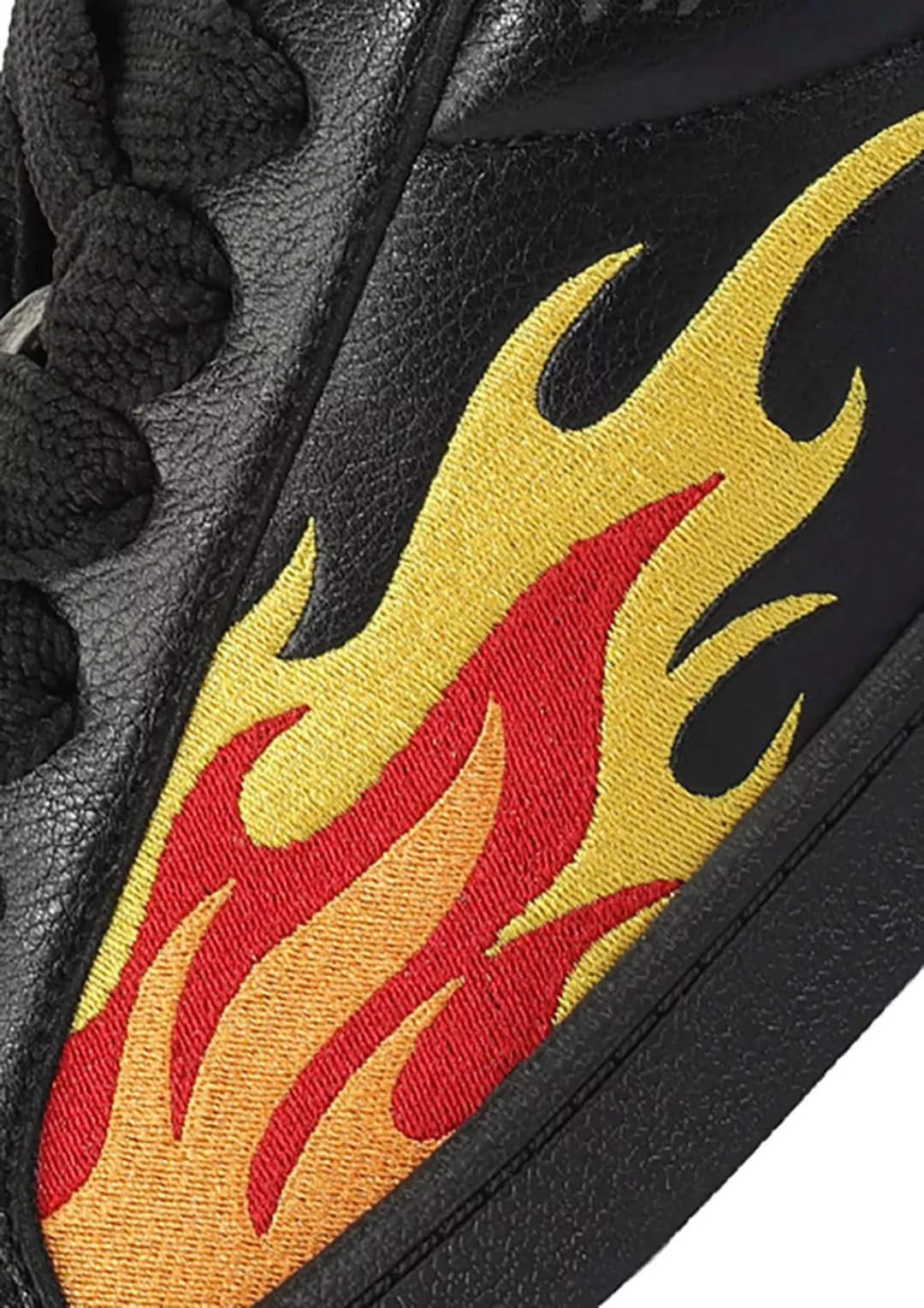 Buffalo Sneaker "LIBERTY", Freizeitschuh, Halbschuh, Schnürschuh mit Flamme günstig online kaufen