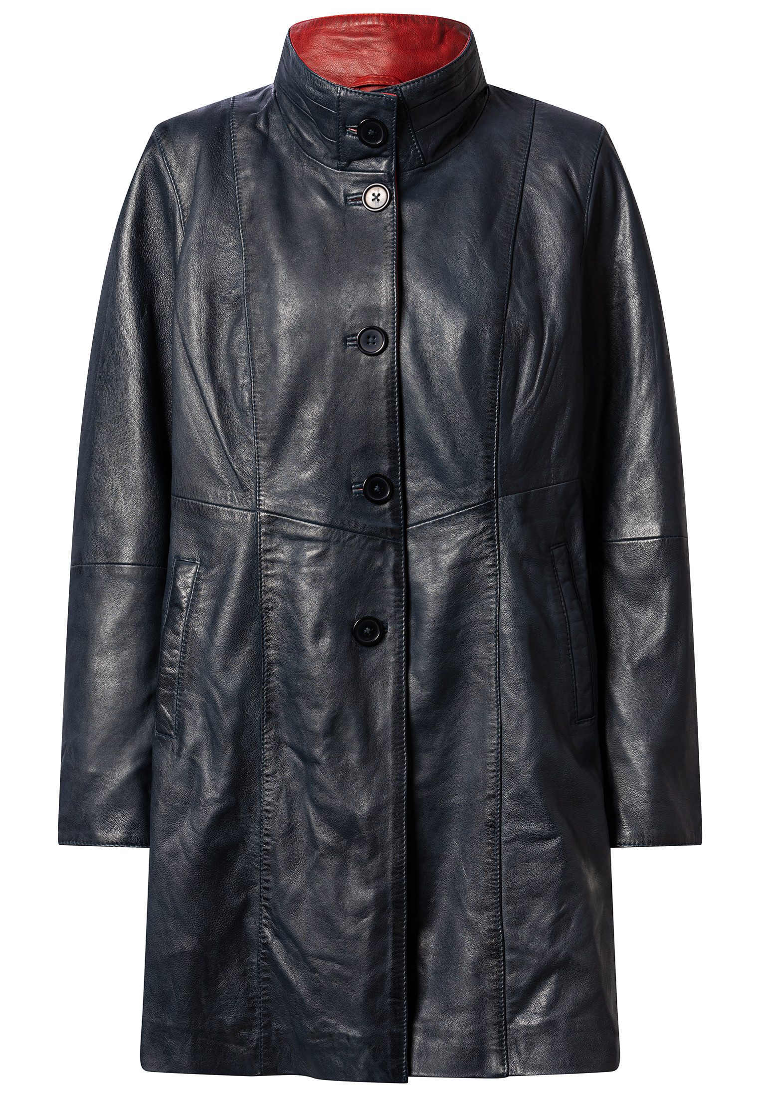 CBL Lederjacke MQ-44777 mit stehkragen günstig online kaufen