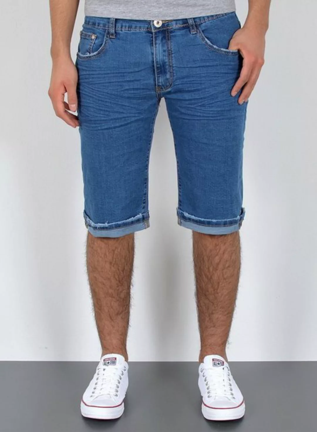 ESRA Jeansshorts A373 Herren Jeans Shorts Hose, bis Übergröße / Plussize Gr günstig online kaufen