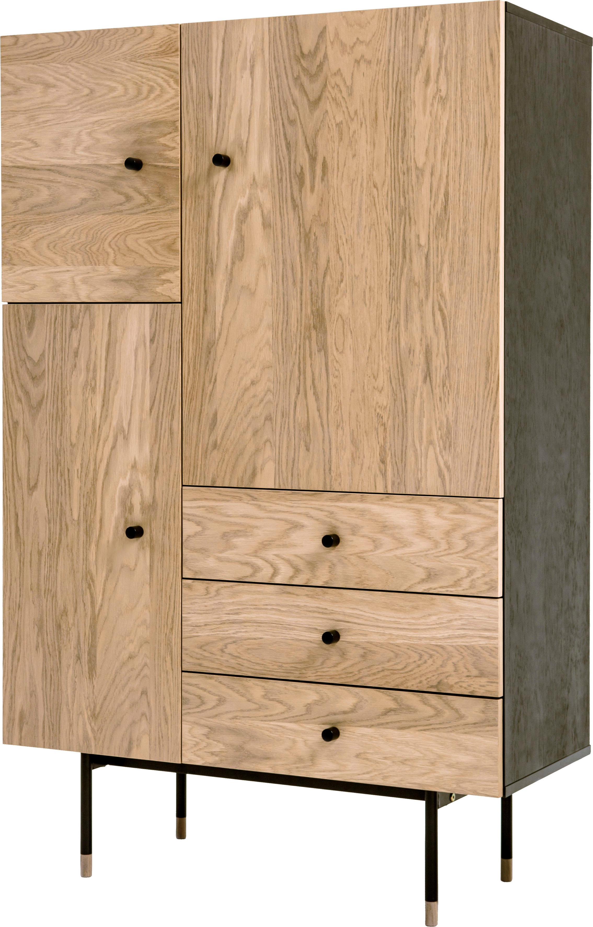 Woodman Highboard "Daniel", Stauraumschrank mit Soft Close Funktion, Breite günstig online kaufen