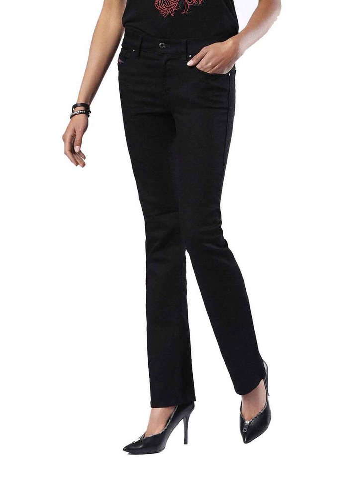 Diesel Bootcut-Jeans Diesel Bootzee-St 0800R Damen Jeans Hose Regular Slim günstig online kaufen