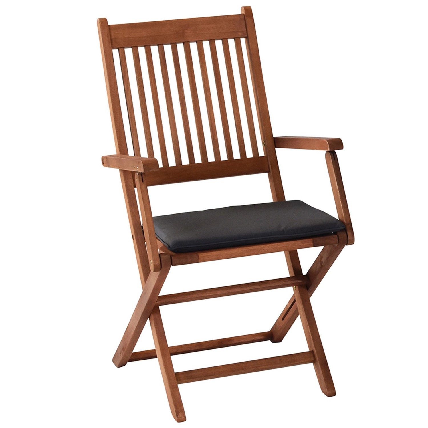 Merxx Kissen für Rio Klappsessel Grau 42 x 37 x 3 cm günstig online kaufen
