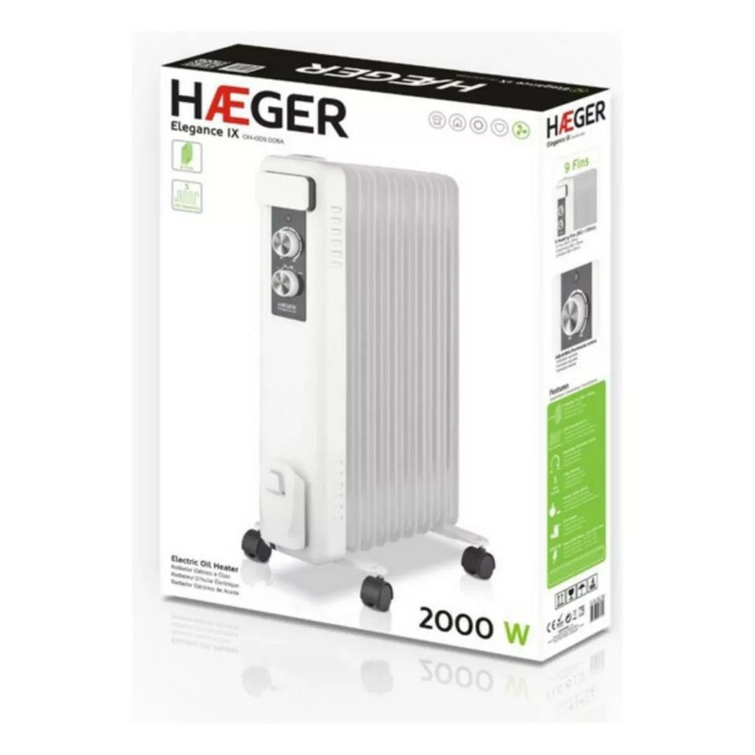 Ölheizung (9 Kammern) Haeger Elegance Ix 2000 W günstig online kaufen