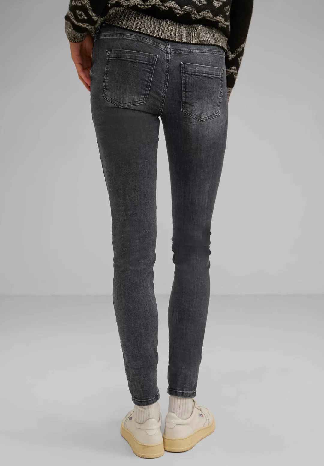 STREET ONE Gerade Jeans Middle Waist günstig online kaufen