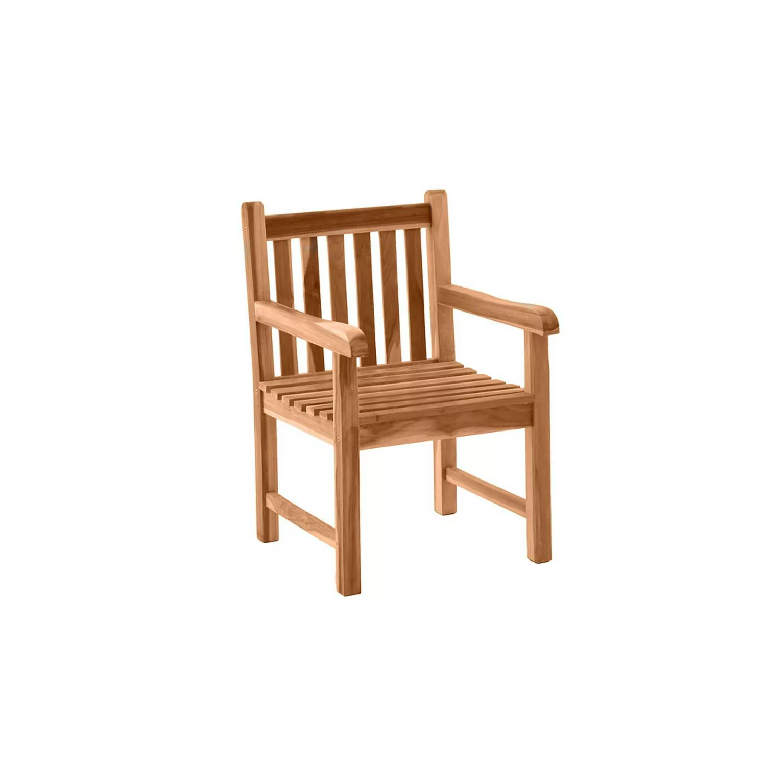 Gartenmöbel Sessel VERONA-18 aus Teakholz, B/H/T: ca. 60/92/63 cm günstig online kaufen