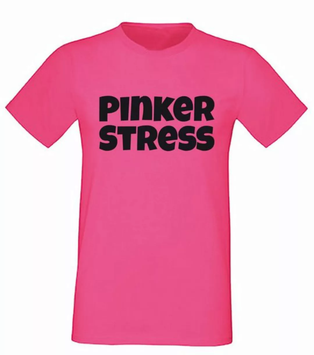 G-graphics T-Shirt Pinker Stress Herren T-Shirt, Pink-Black-Men-Edition, mi günstig online kaufen