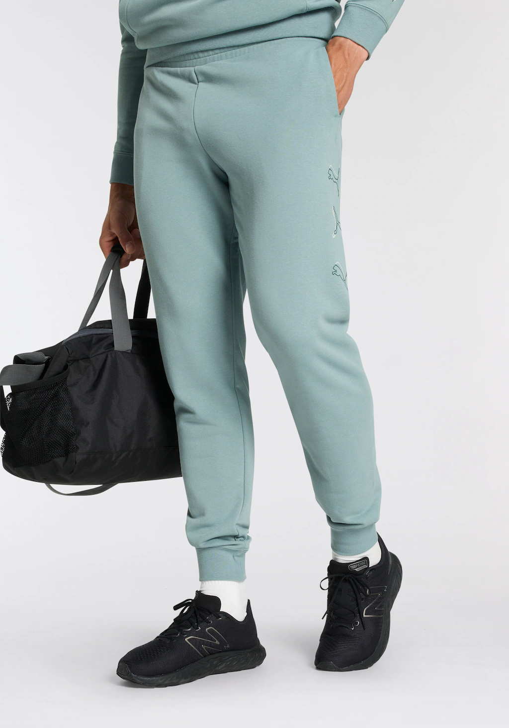 PUMA Trainingshose "ESS LOGO LAB EXECUTION SWEATPANTS TR CL", Jogginghose, günstig online kaufen