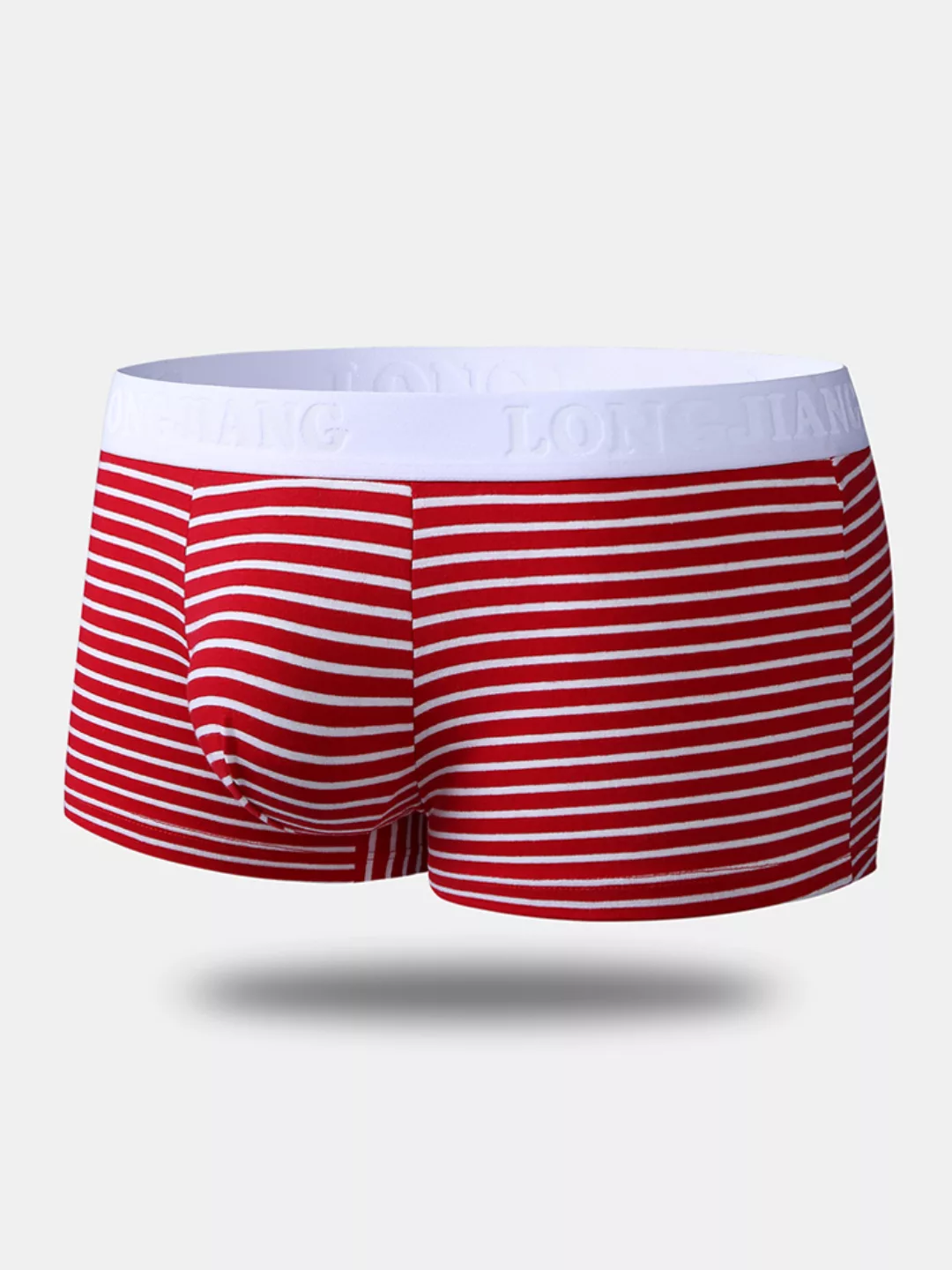 Männer Sexy Gestreifte Boxershorts Atmungsaktive Baumwolle Bequeme Stretch- günstig online kaufen