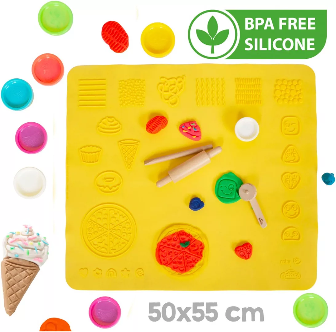 roba® Kindersitzgruppe »Play-Doh«, (Set), inkl. 3D Kreativmatte, Knete und günstig online kaufen