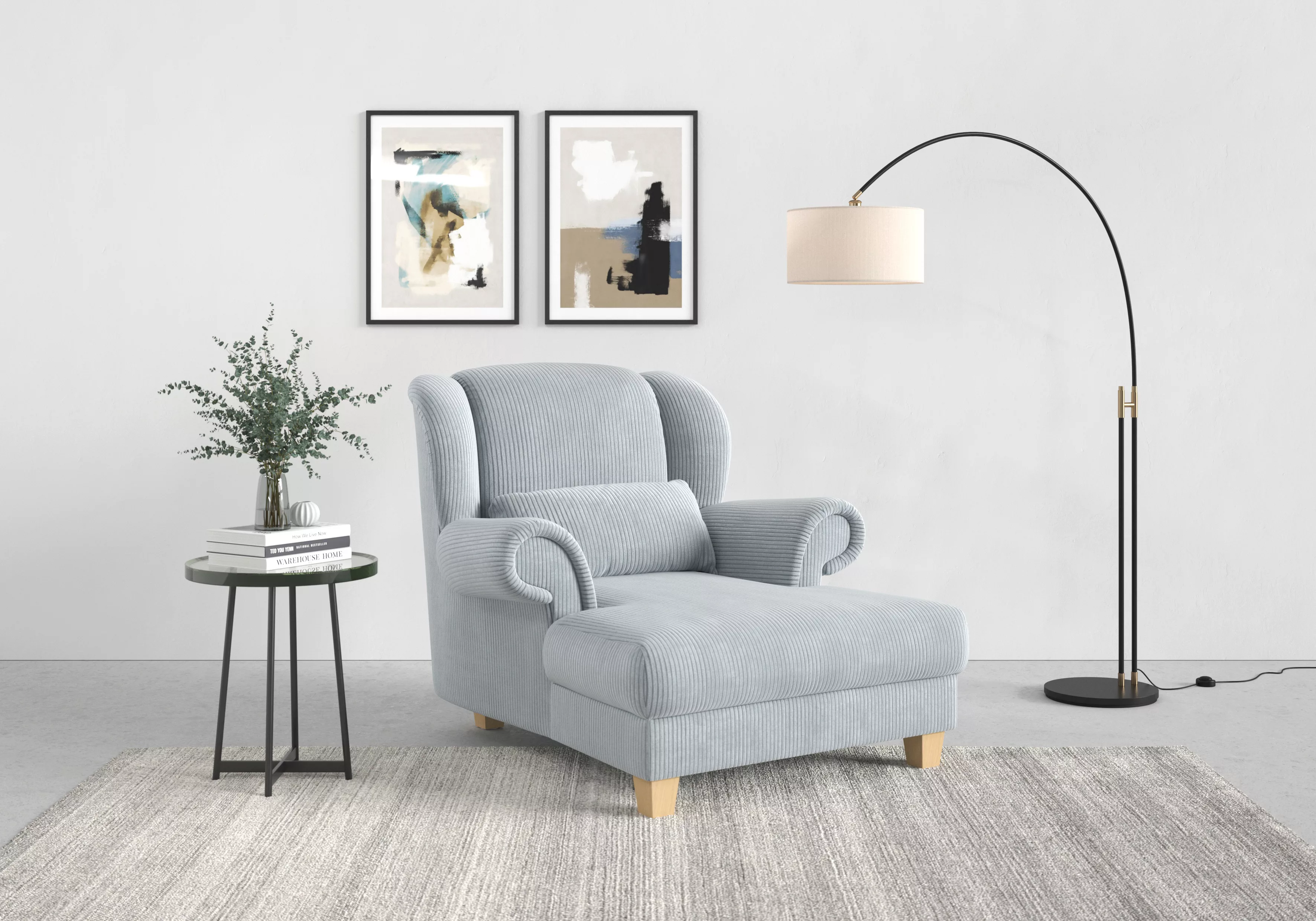 Home affaire Loveseat »Loveseat Queenie«, (1 St.), mit softem, weichem Sitz günstig online kaufen