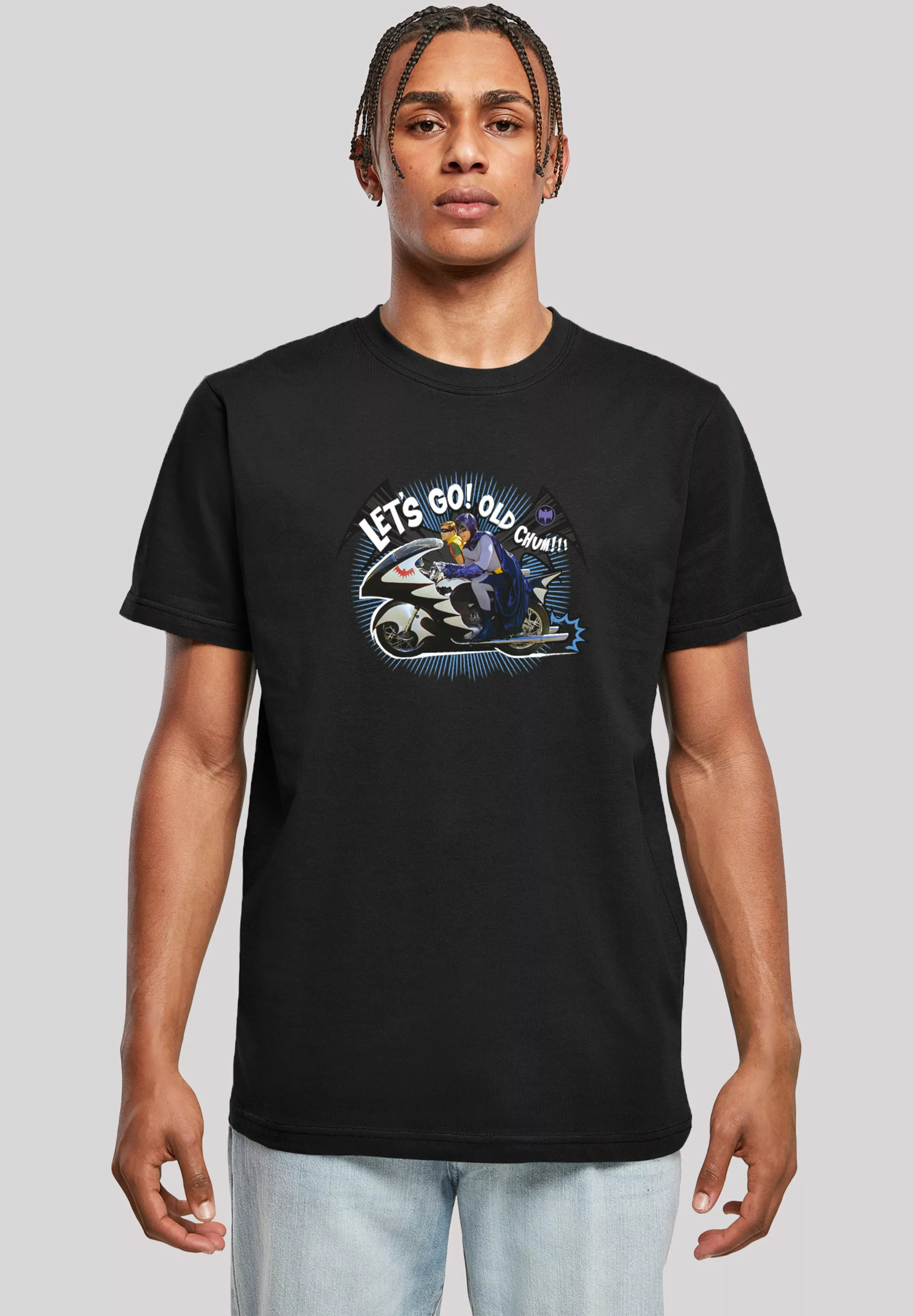 F4NT4STIC T-Shirt "Batman TV Serie Bat Bike Vintage", Herren,Premium Merch, günstig online kaufen