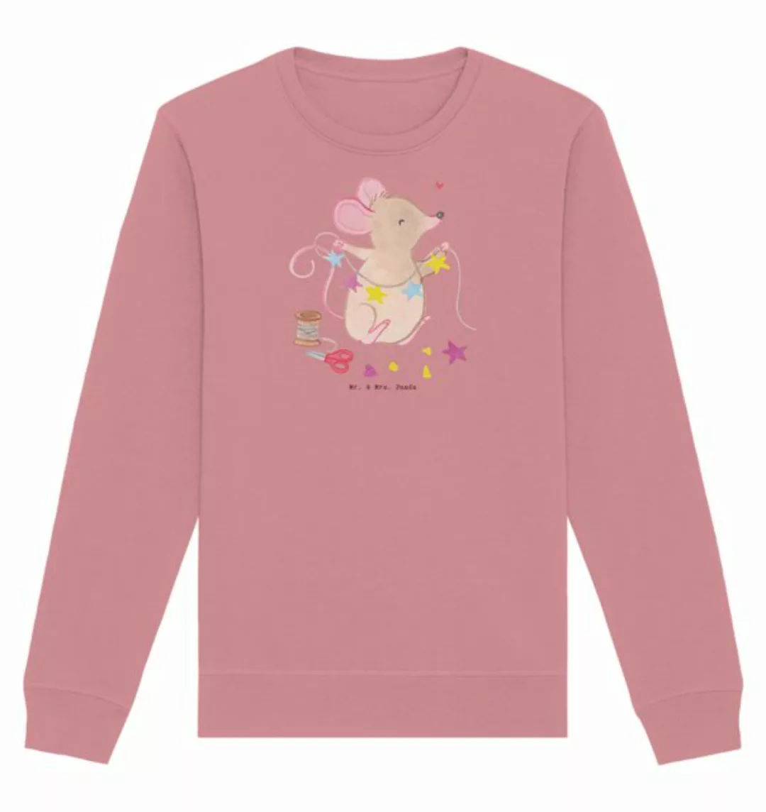 Mr. & Mrs. Panda Longpullover Größe M Maus Basteln - Canyon Pink - Geschenk günstig online kaufen