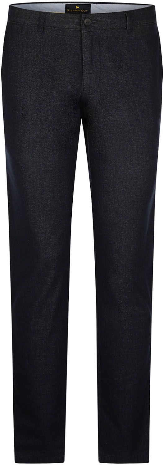 Steppin' Out Chino Newbury Melange Navy - Größe 56 günstig online kaufen