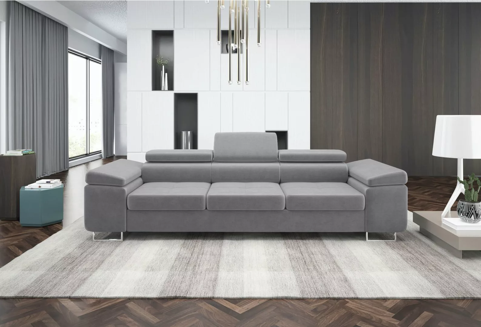 Unique Home Schlafsofa Sofa TO, Schlafsofa mit Bettkasten und Verstellbare günstig online kaufen