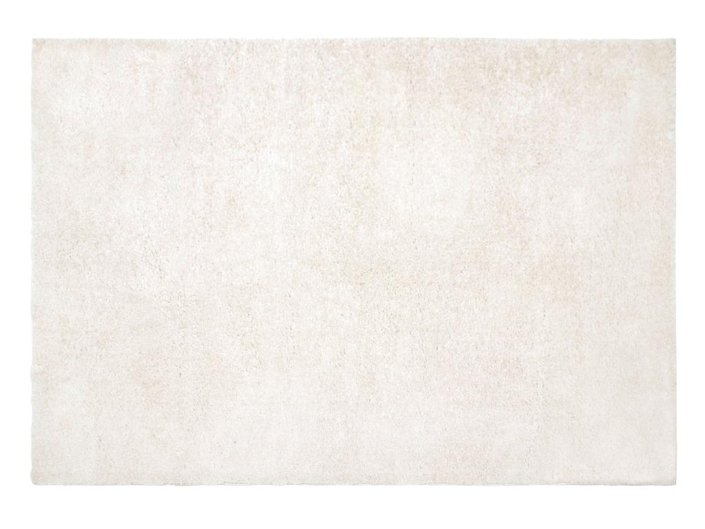 Hochflorteppich - 120 x 170 cm - Weiß - MILINIO günstig online kaufen