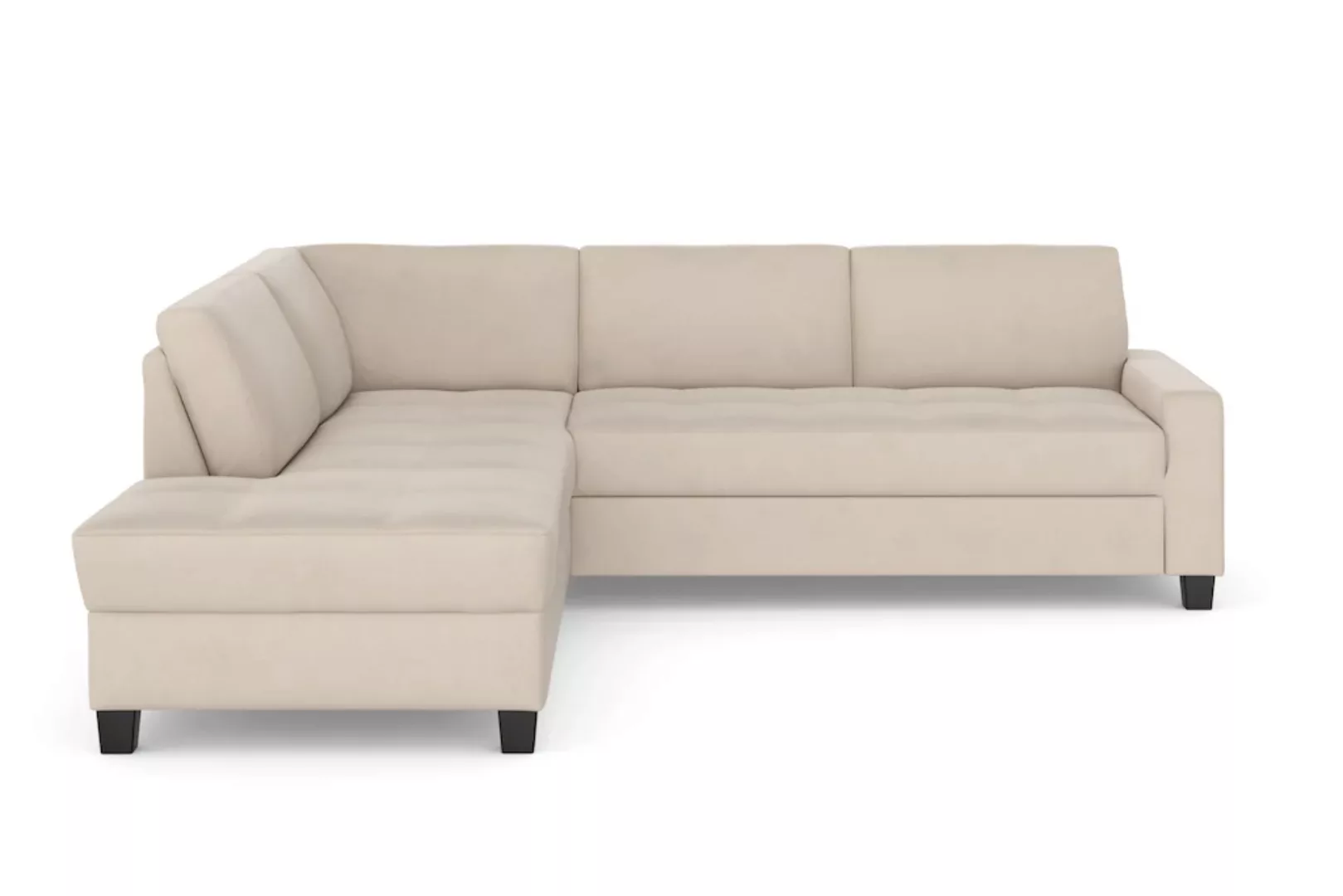 DOMO collection Ecksofa "Florentina L-Form", wahlweise mit Bettfunktion, mi günstig online kaufen