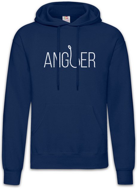 Urban Backwoods Hoodie Angler Herren Hoodie Angeln Fisch Verein Haken Sport günstig online kaufen