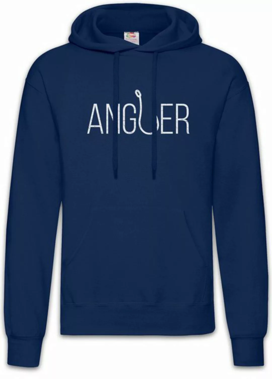 Urban Backwoods Hoodie Angler Herren Hoodie Angeln Fisch Verein Haken Sport günstig online kaufen