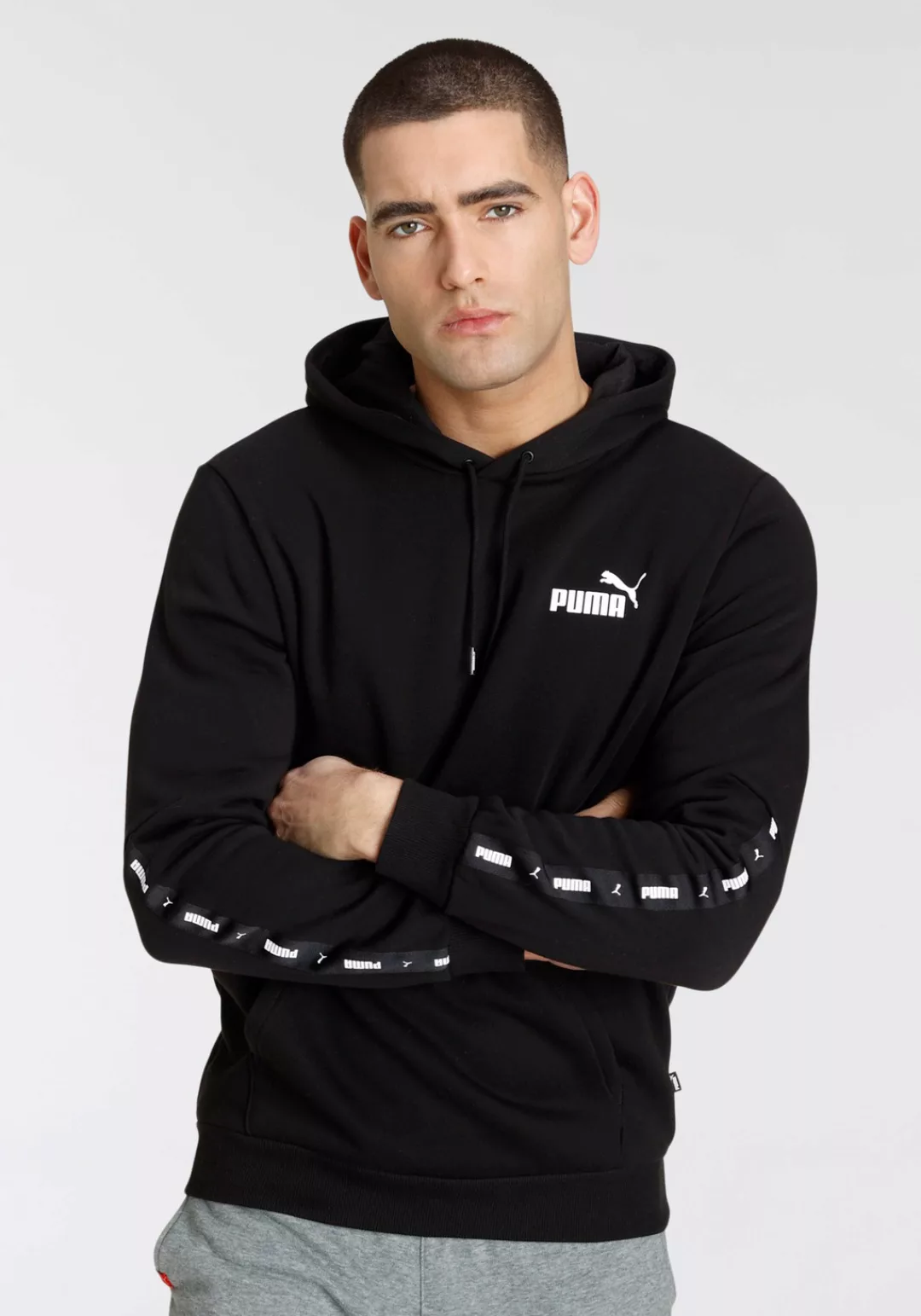 PUMA Kapuzensweatshirt "ESS+ TAPE HOODIE FL" günstig online kaufen