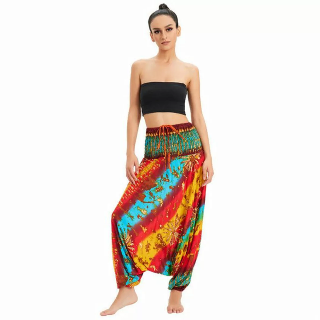 AUKUU Loungepants Yogahose, Haremshose, Yogabekleidung, Freizeithose günstig online kaufen